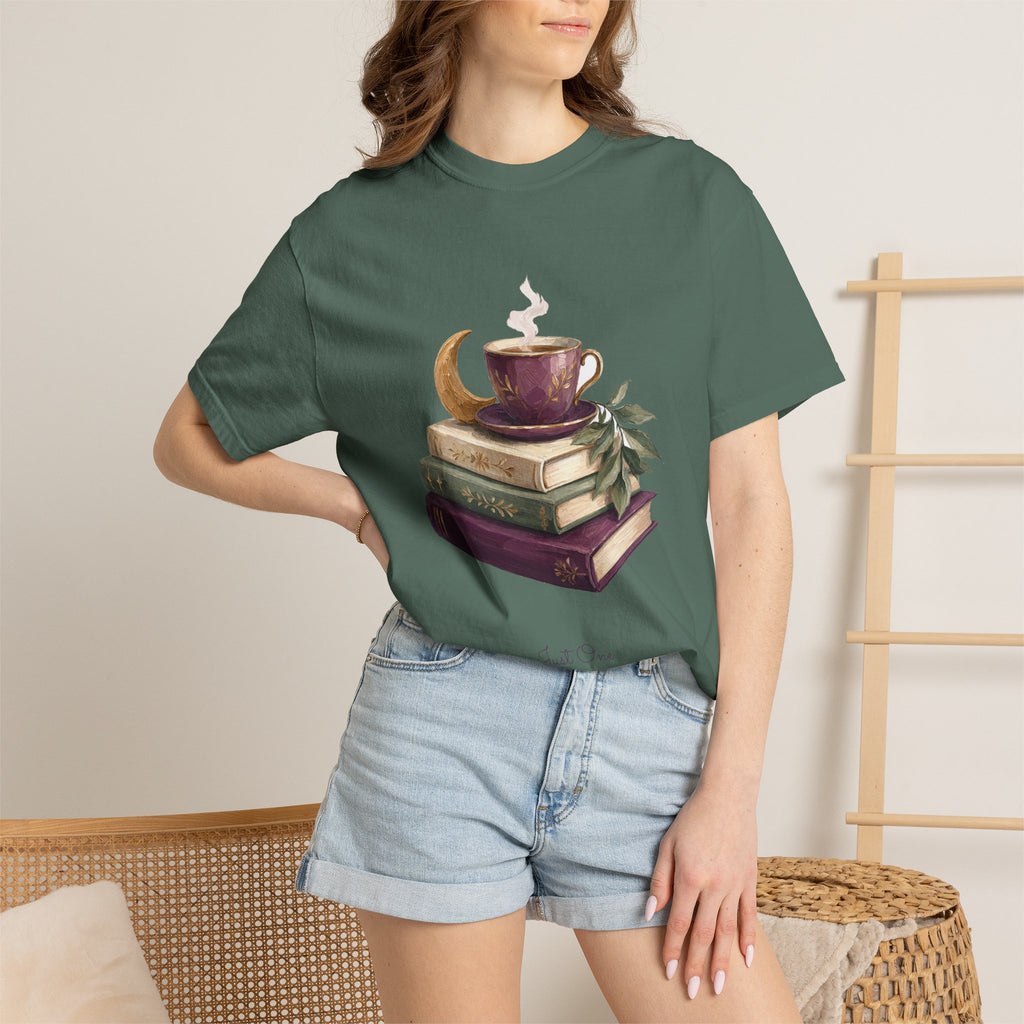 Just One More Chapter Shirt, Bookish Reader Tee, Book Lover Cozy Gift, Painterly Reading Sweatshirt