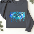 Screaming on the Inside Sweatshirt, Funny Anxiety Crewneck, Sarcastic Mental Health Sweatshirt, Introvert Dark Humor Gift