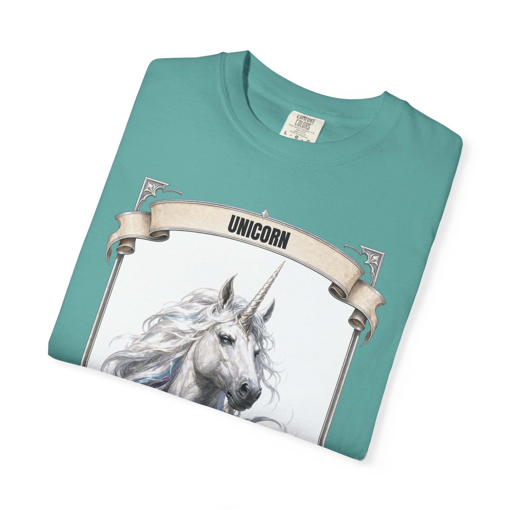 Unicorn Invisibility Stat Card Shirt, Funny RPG Gamer Tee, Tabletop D20 Fantasy Gift, Dungeon Dice Sweatshirt