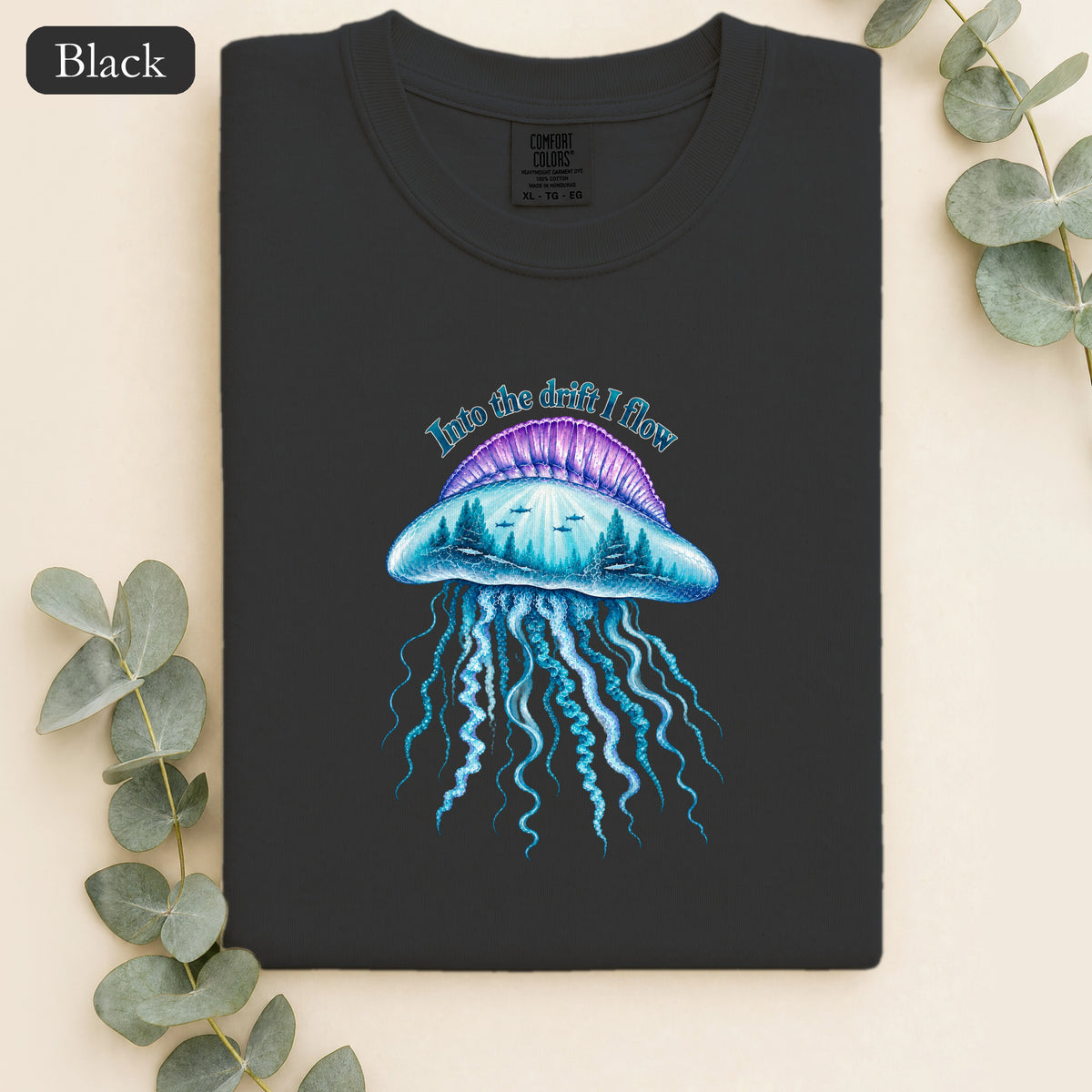 Dreamy Ocean Jellyfish Shirt | Ocean Glow Illustration