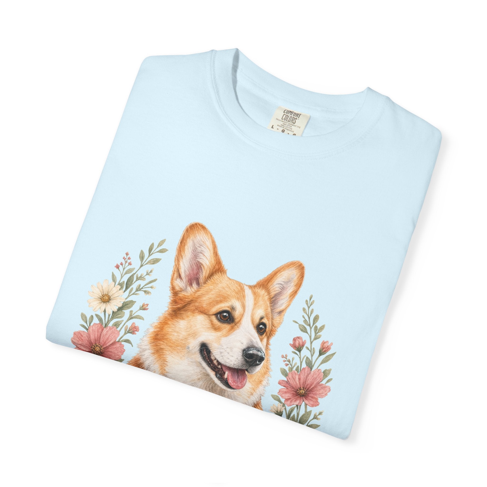 Corgi Mom Shirt, Corgi Mama Tee, Dog Mom Gift, Wildflower Corgi Lover Sweatshirt, Cute Dog Owner Gift