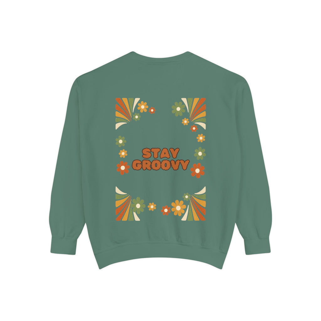 Stay Groovy Shirt, Retro 70s Tee, Groovy Aesthetic Gift, Positive Vibes Sweatshirt