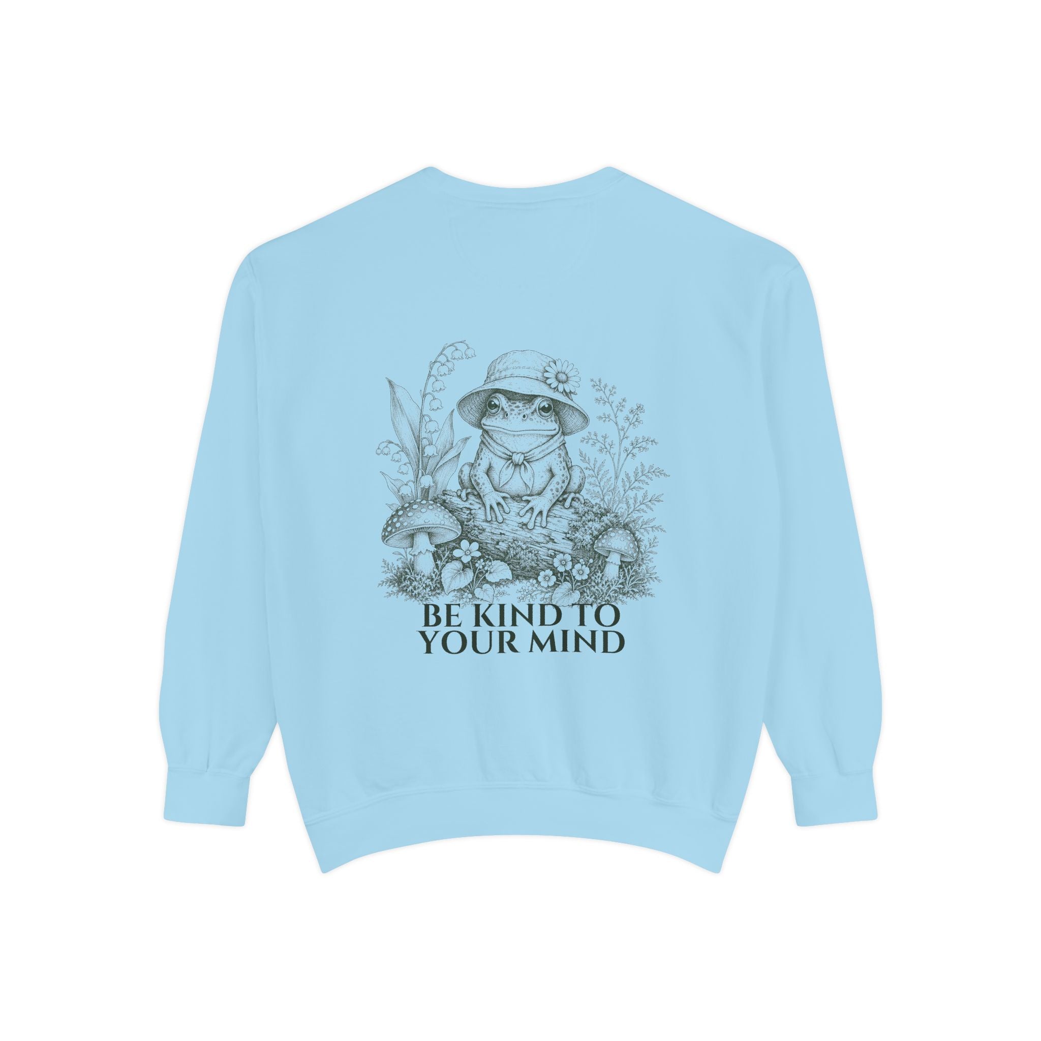 Be Kind To Your Mind Shirt, Cute Frog Tee, Mental Health Awareness Gift, Kawaii Frog Sweatshirt