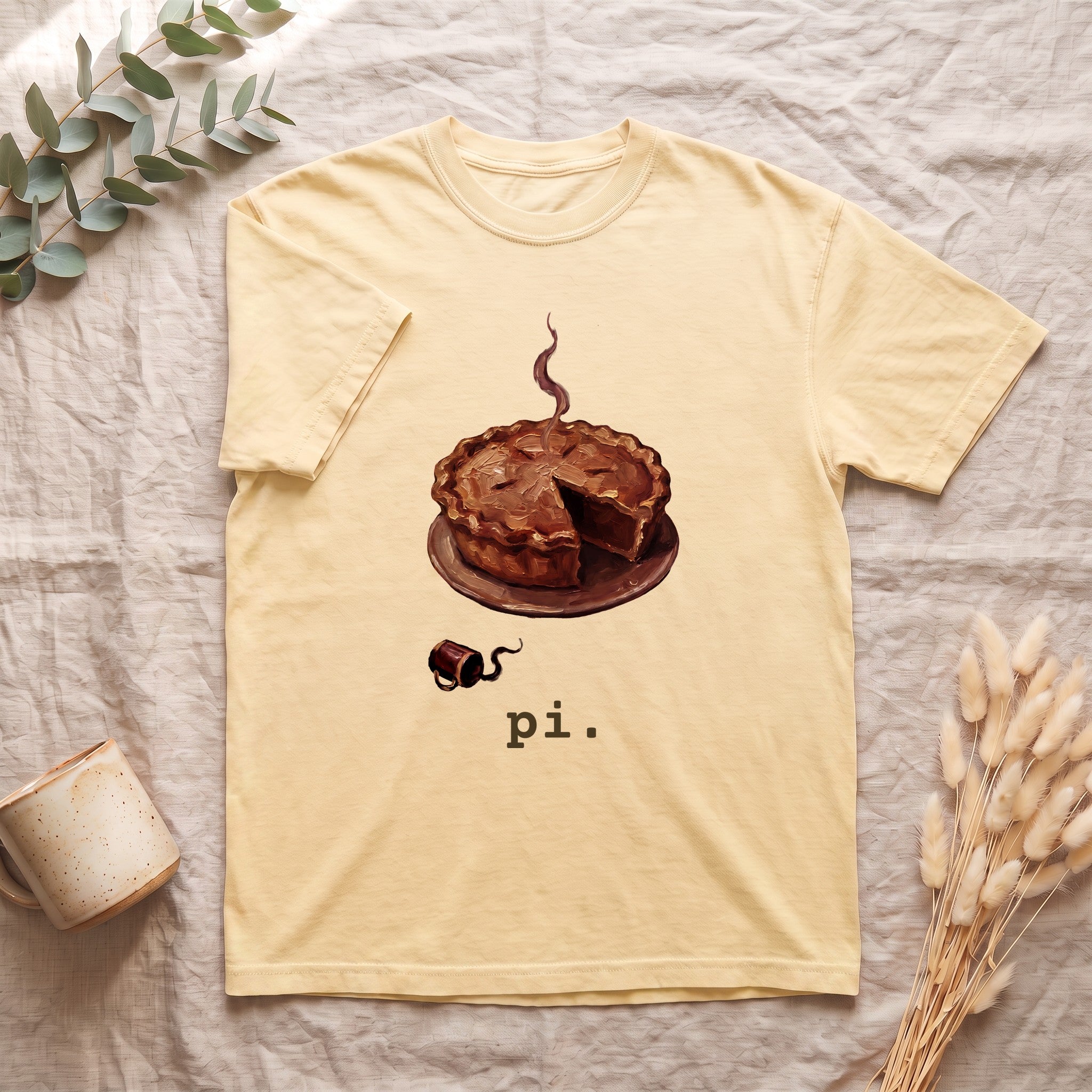 Pi Golden Pie Shirt, Funny Math Teacher Tee, Pi Day Tee, Math Lover Teacher Gift