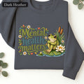 Mental Health Matters Shirt, Cute Frog Tee, Mental Health Awareness Gift, Kawaii Frog Sweatshirt