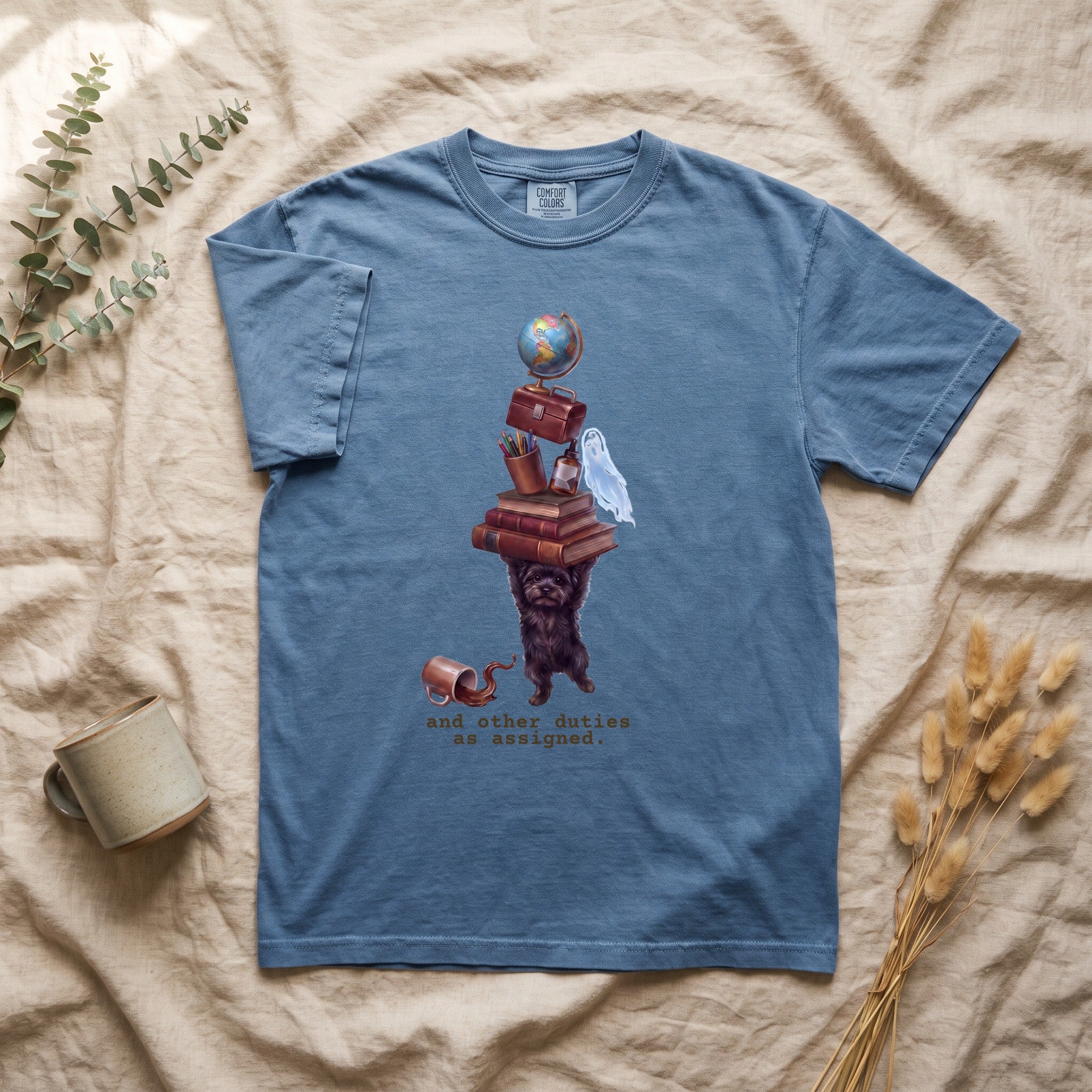 And Other Duties As Assigned Shirt, Funny Paraprofessional Tee, School Staff Dog Tee, Teacher and Teacher Aide Gift