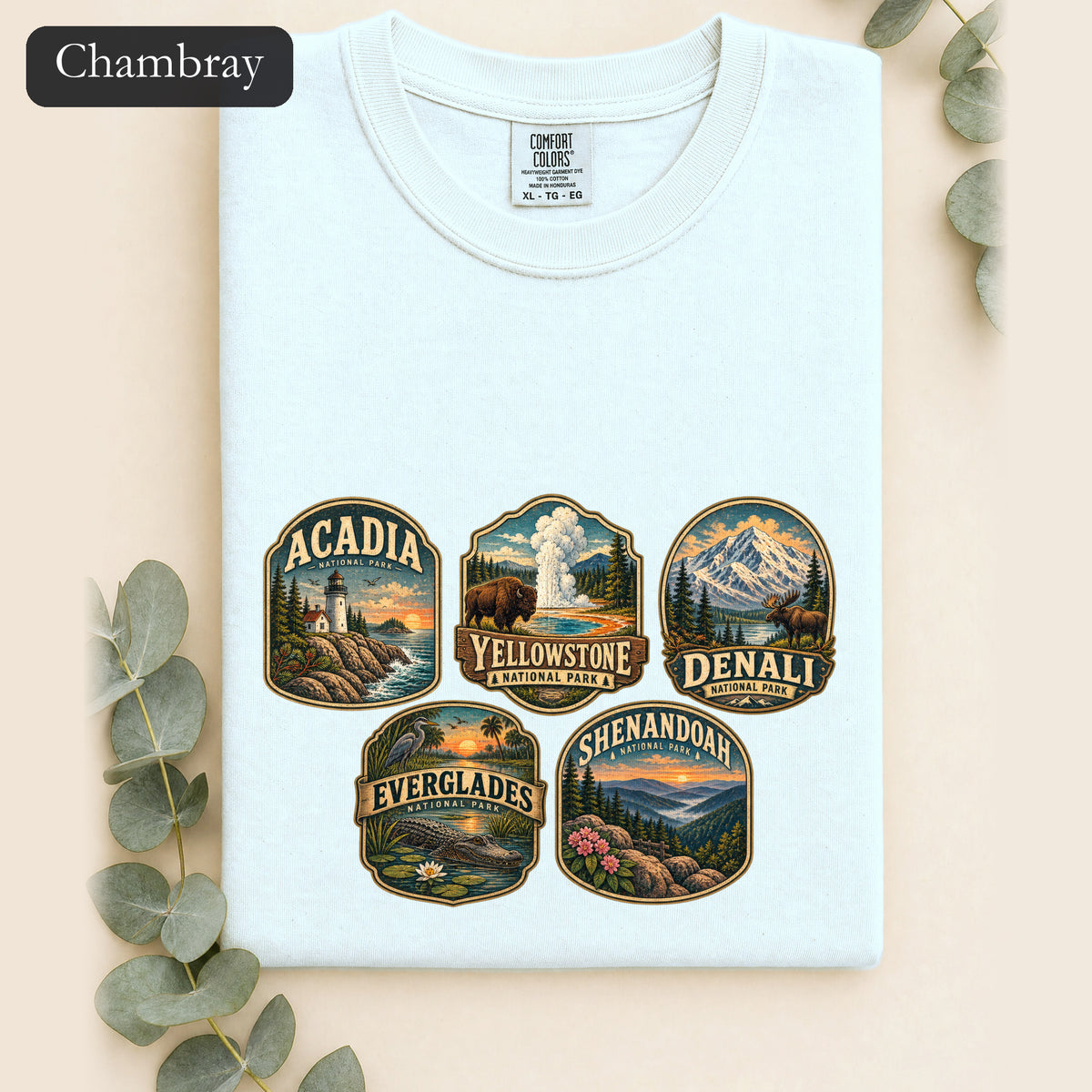 Southwest National Parks Shirt, Desert Badge Tee, Arizona Utah Hiking Gift, Retro Adventure Cactus Sweatshirt