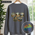 National Parks Shirt, Desert Badge Tee, Arizona Utah Hiking Gift, Retro Adventure Cactus Sweatshirt