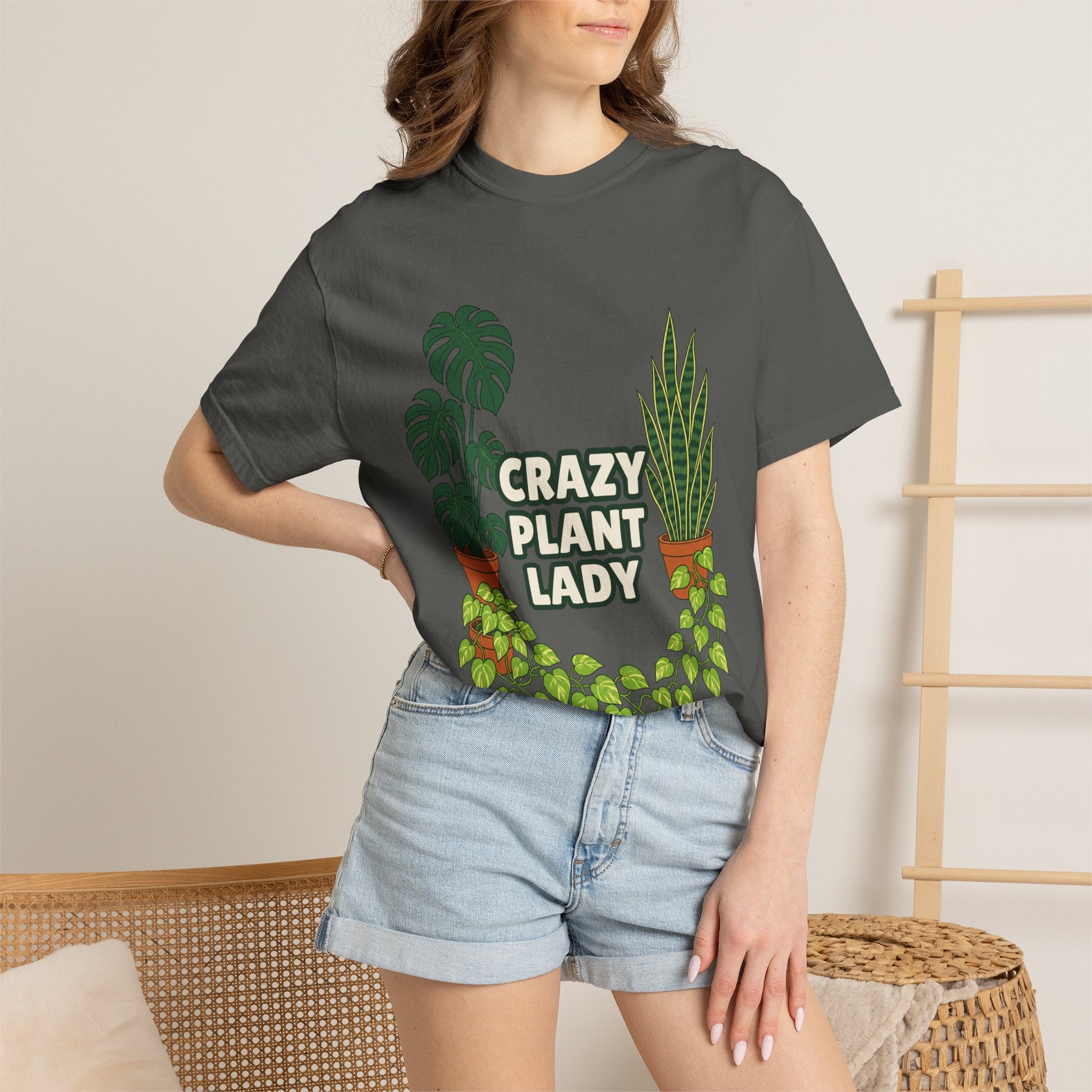 Crazy Plant Lady Shirt, Plant Mom Tee, Houseplant Lover Gift, Gardening Plant Sweatshirt