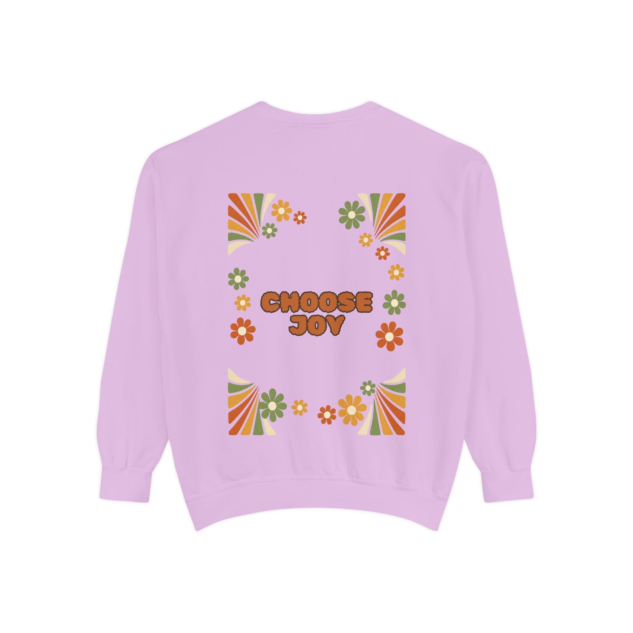 Choose Joy Shirt, Retro Groovy Tee, 70s Aesthetic Gift, Positive Affirmation Sweatshirt