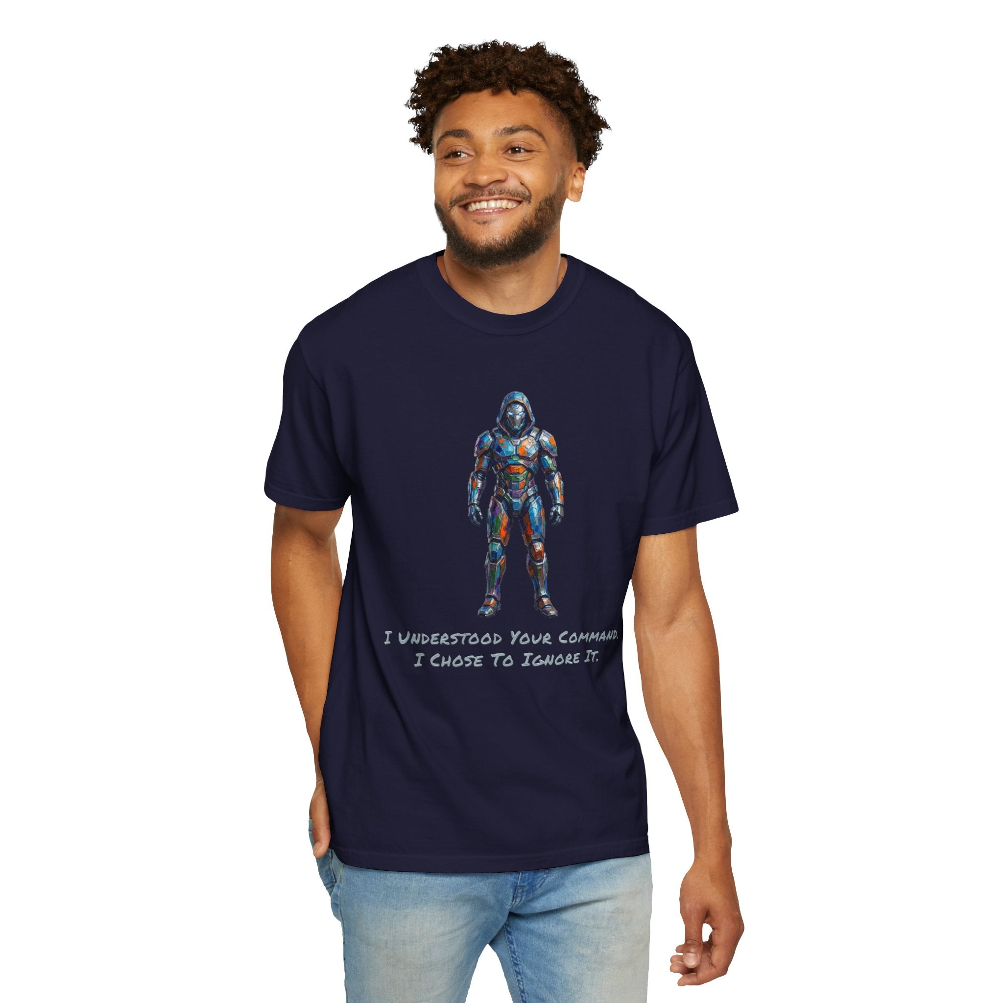 AI Robot T-Shirt — Understood Your Command, Chose to Ignore It