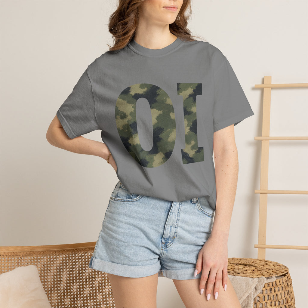 Organic Intervention Camo Hoodie, OI Monogram Anti-Algorithm Sweatshirt, Streetwear Camo Graphic Gift, Bold Statement Hoodie