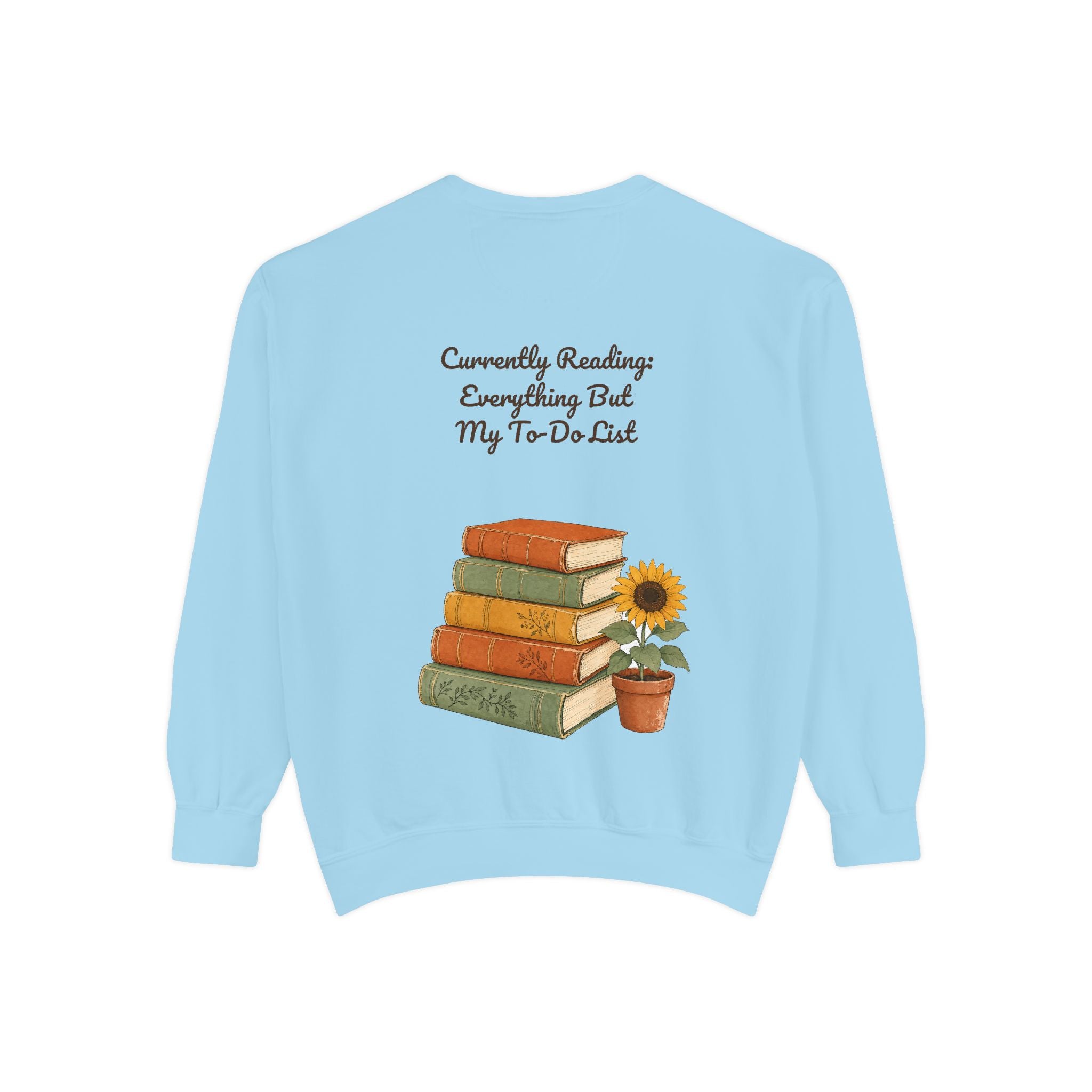 Currently Reading Everything But My To-Do List Shirt, Funny Bookish Tee, Book Lover Reader Gift