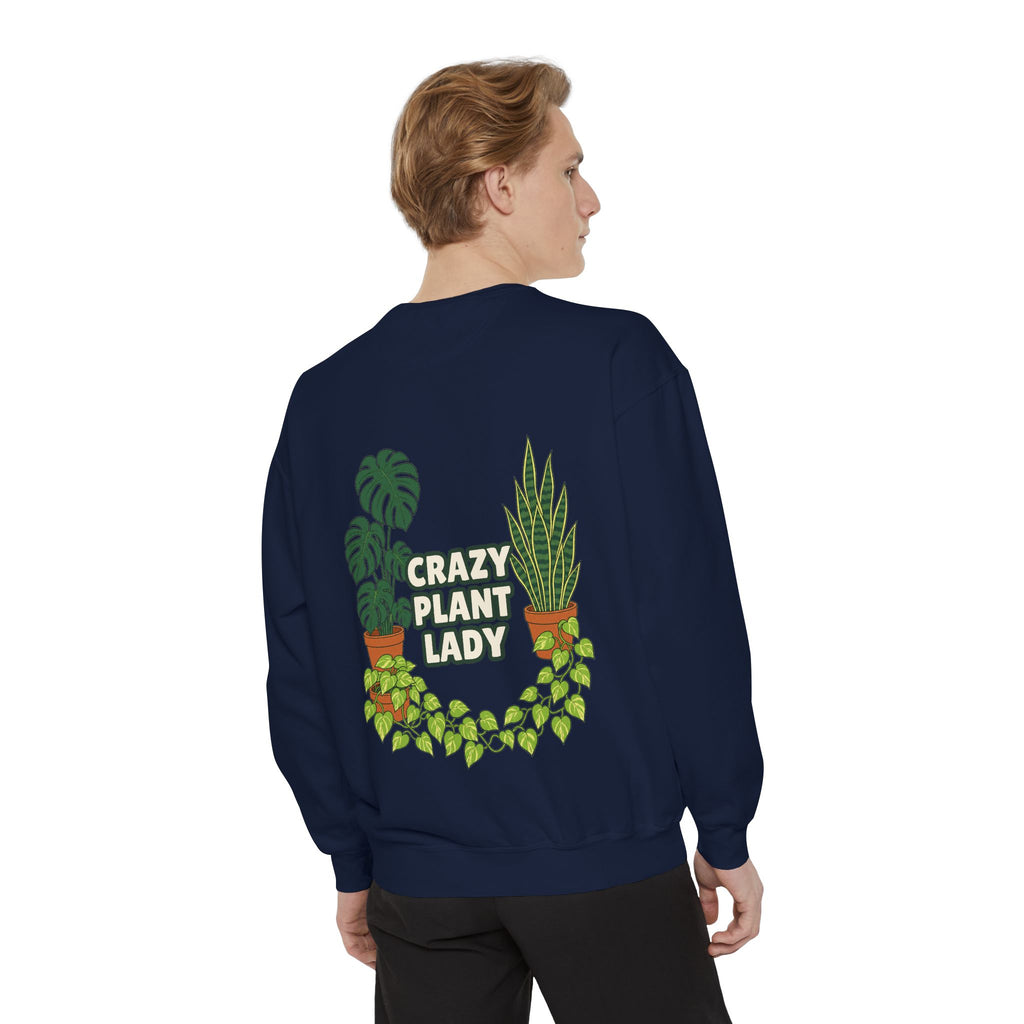 Crazy Plant Lady Shirt, Plant Mom Tee, Houseplant Lover Gift, Gardening Plant Sweatshirt