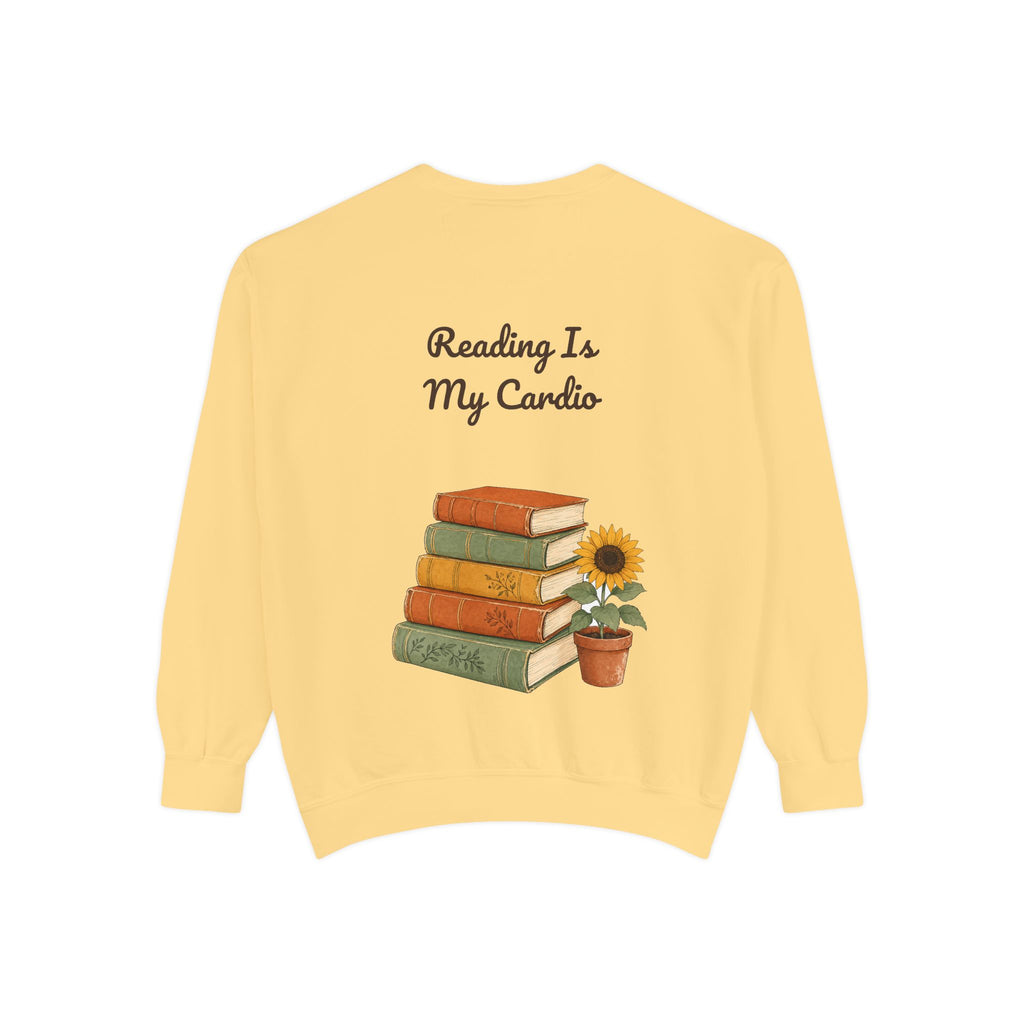 Reading Is My Cardio Shirt, Funny Book Lover Tee, Bookish Reader Gift, Bookworm Sweatshirt