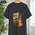You Got This German Shepherd Shirt, GSD Dog Lover Motivational Tee, Encouragement Dog Mom Gift, Painterly Dog Shirt