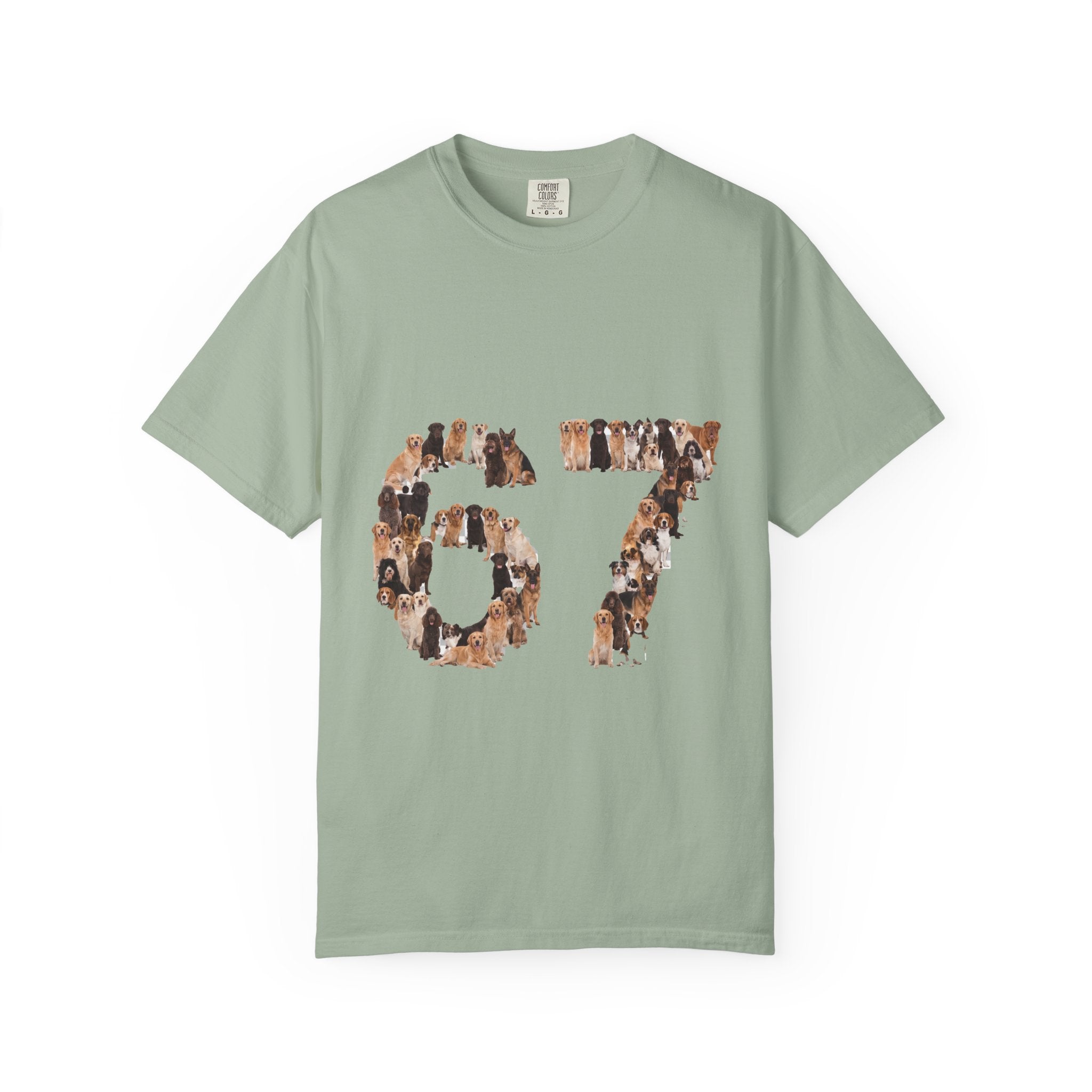 67 Dogs Shirt, Funny 67 Meme Dog Tee, Trendy Dog Number Gift, Dog Lover Sweatshirt