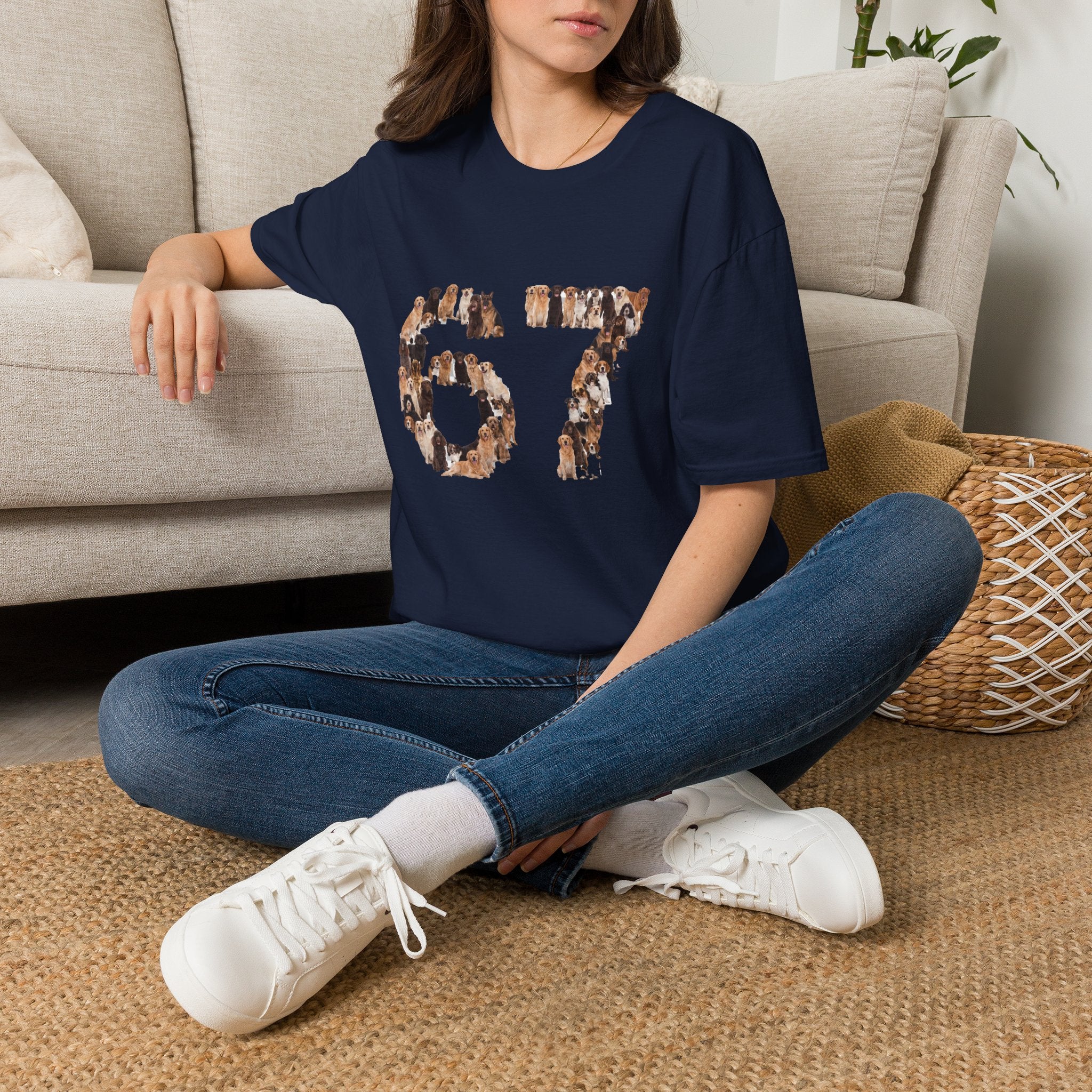Dogs 67 T-Shirt — Funny 67 Meme Tee for Dog Lovers
