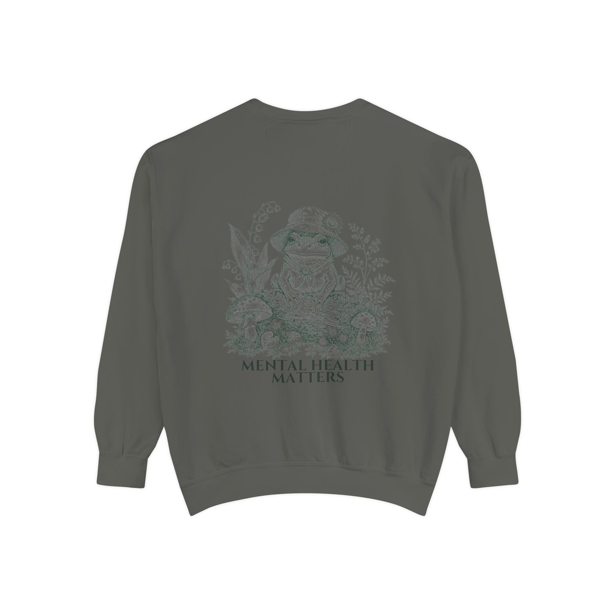 Mental Health Matters Shirt, Cute Frog Tee, Mental Health Awareness Gift, Kawaii Frog Sweatshirt