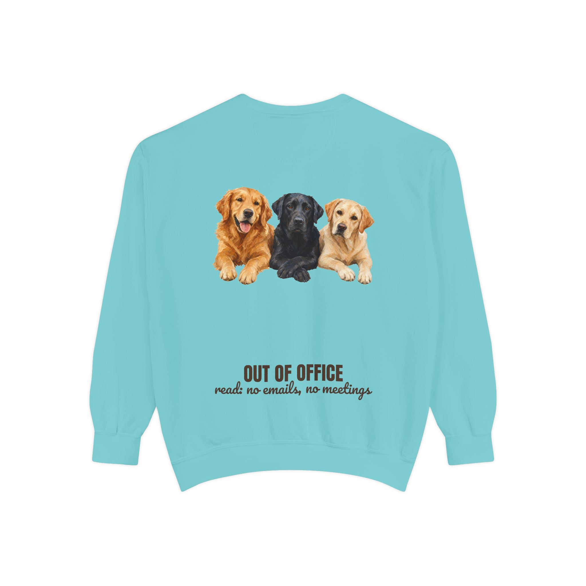 Out of Office Dogs Shirt, No Emails No Meetings Tee, Funny Work Dog Lover Gift, Lazy Weekend Sweatshirt
