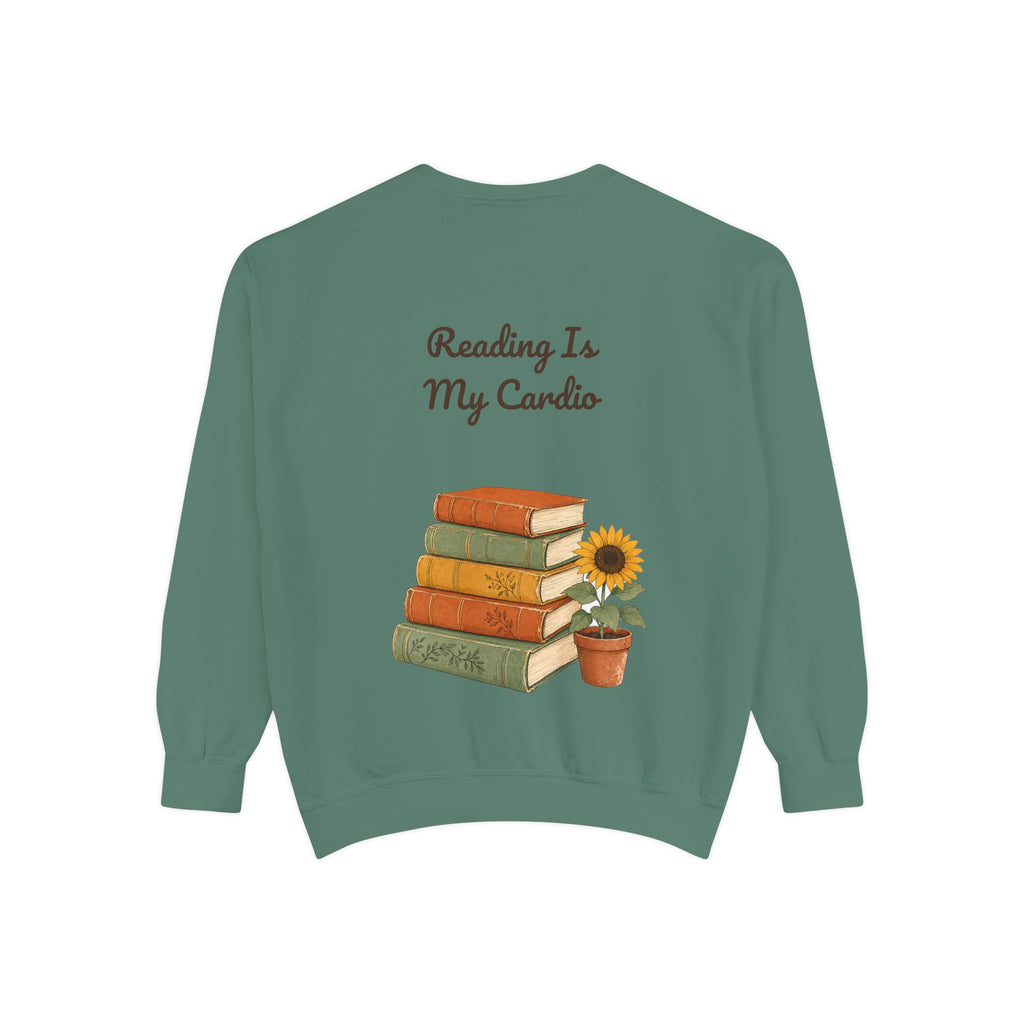 Reading Is My Cardio Shirt, Funny Book Lover Tee, Bookish Reader Gift, Bookworm Sweatshirt