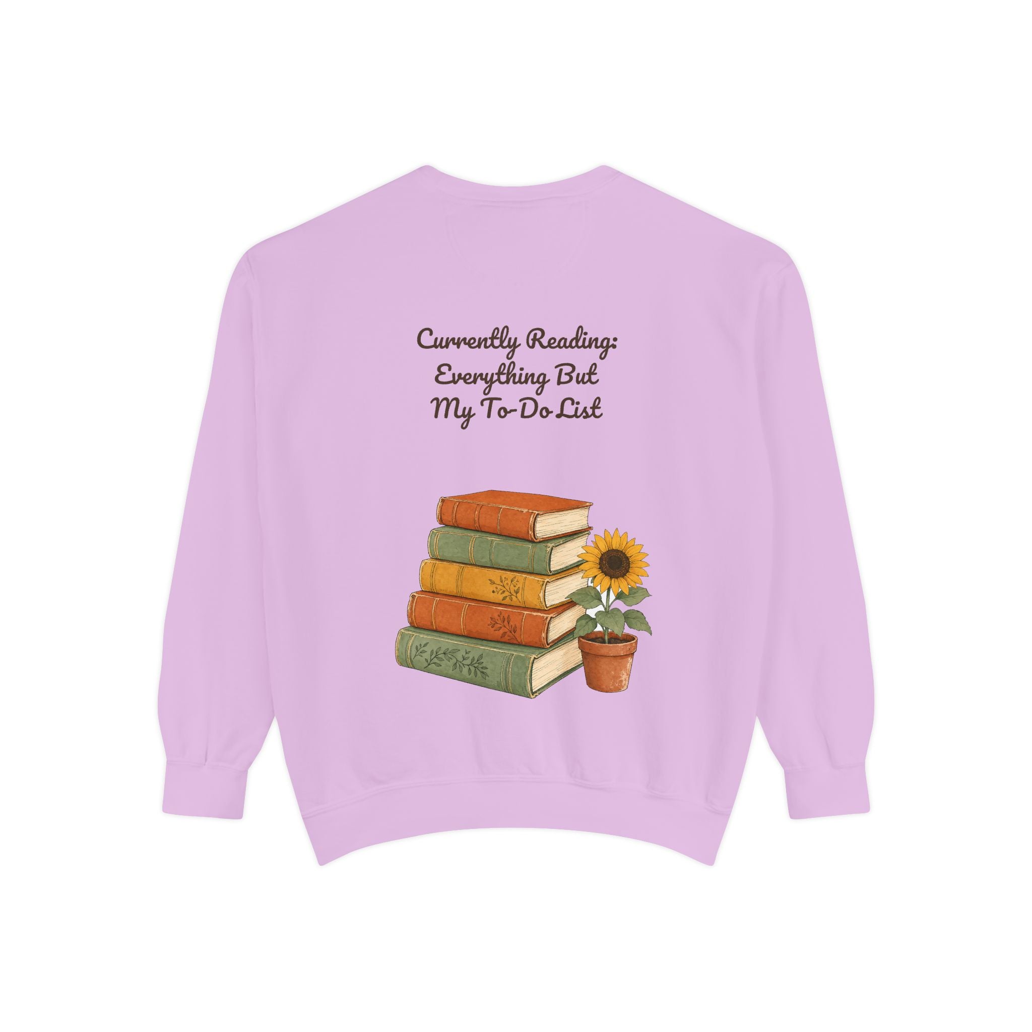 Currently Reading Everything But My To-Do List Shirt, Funny Bookish Tee, Book Lover Reader Gift