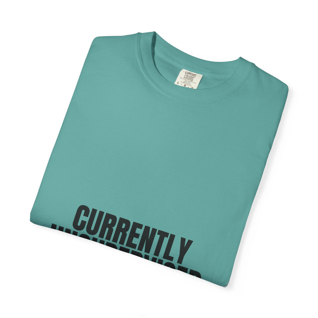 Currently Unsupervised Shirt, Funny Sarcastic Tee, Gag Gift, Humor Sweatshirt