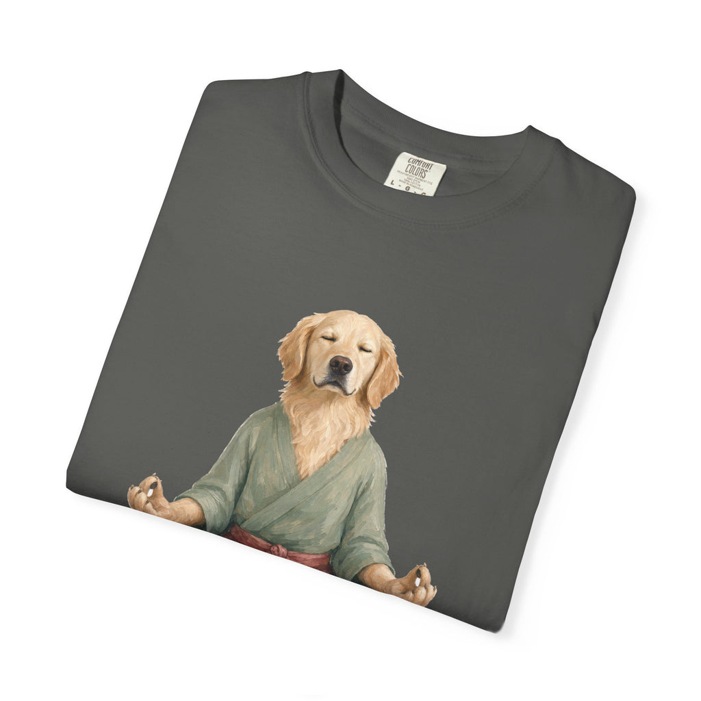 Yoga Dog Shirt, Namaste Zen Dog Tee, Funny Meditation Dog Mom Gift, Painterly Dog Lover Sweatshirt