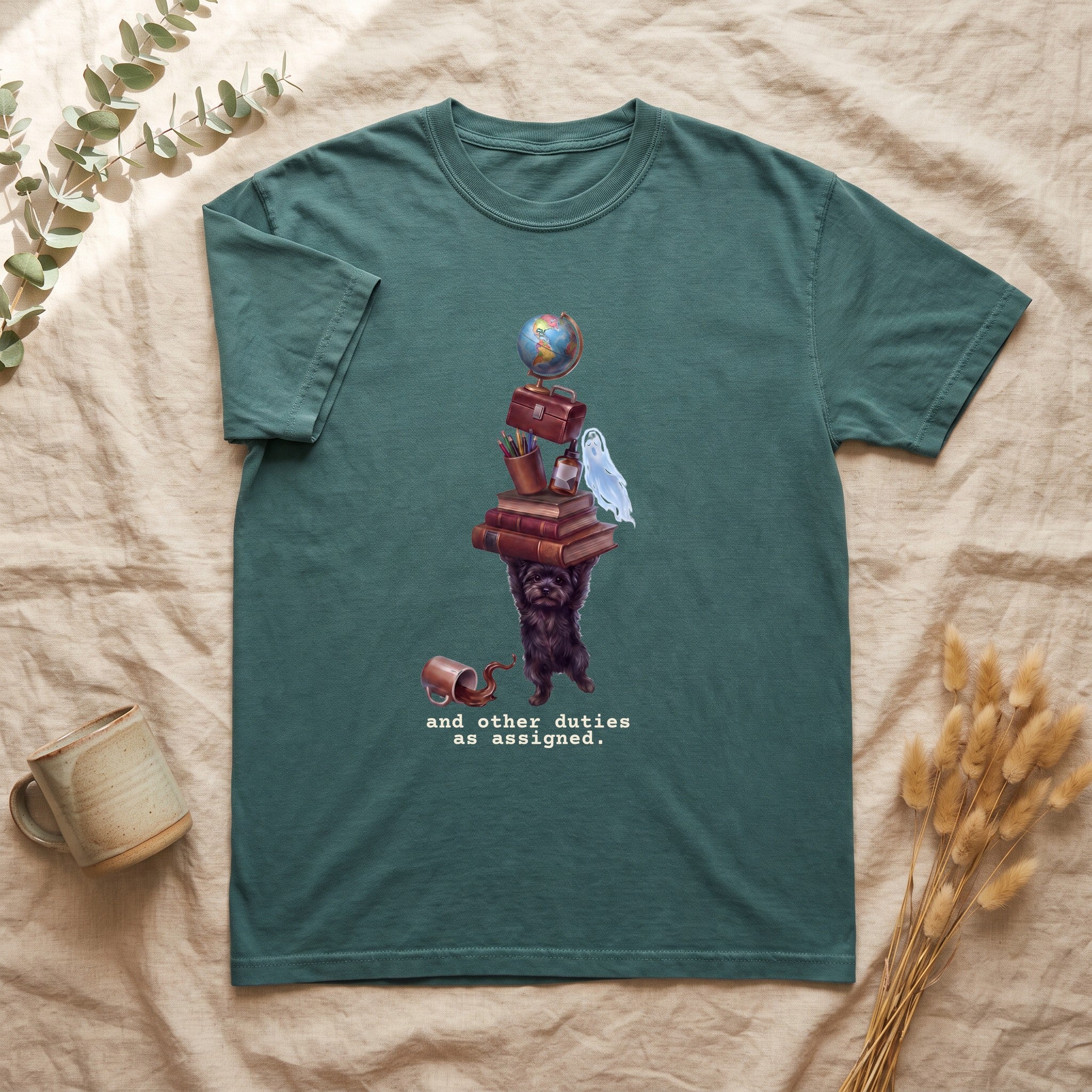And Other Duties As Assigned Shirt, Funny Paraprofessional Tee, School Staff Dog Tee, Teacher and Teacher Aide Gift