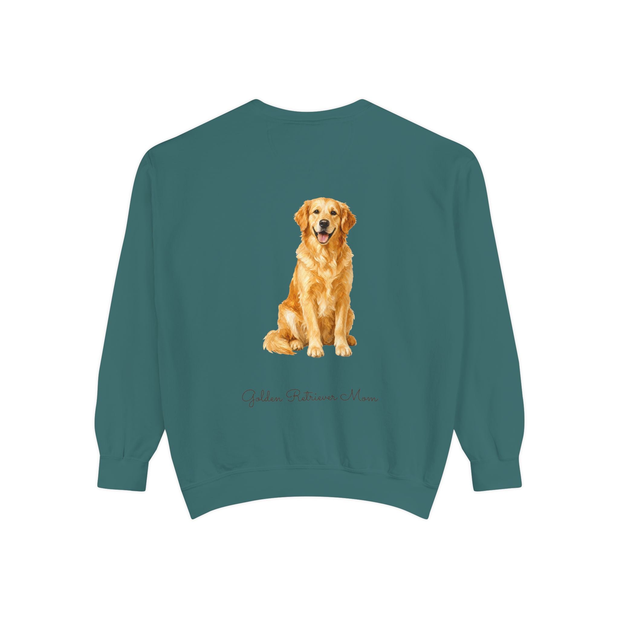 Golden Retriever Mom Shirt, Painterly Golden Dog Mom Tee, Cute Golden Lover Gift, Dog Owner Sweatshirt for Her