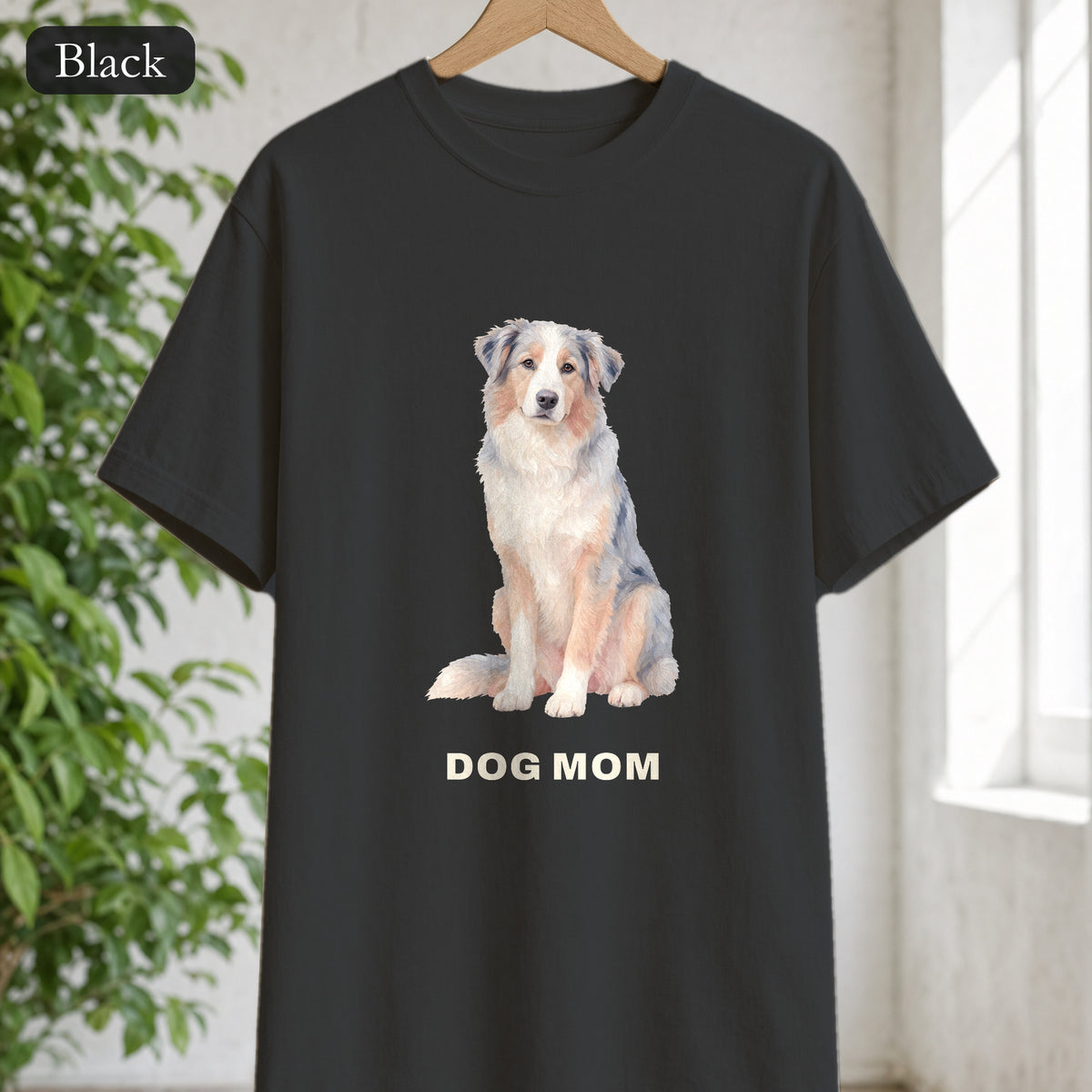 Dog Mom Shirt, Pastel Painterly Dog Tee, Cute Dog Lover Gift, Dog Owner Sweatshirt for Her