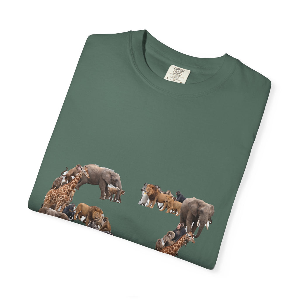 67 Zoo Animals Shirt, Funny 67 Meme Tee, Trendy Animal Number Gift, Giraffe Elephant Lion Sweatshirt