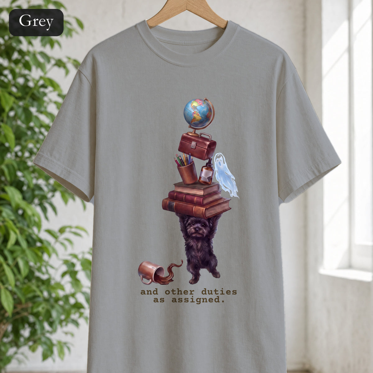 And Other Duties As Assigned Shirt, Funny Paraprofessional Tee, School Staff Dog Tee, Teacher and Teacher Aide Gift