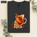 Mulled Cider and Gingerbread Shirt |Holiday Cozy Beverage Design