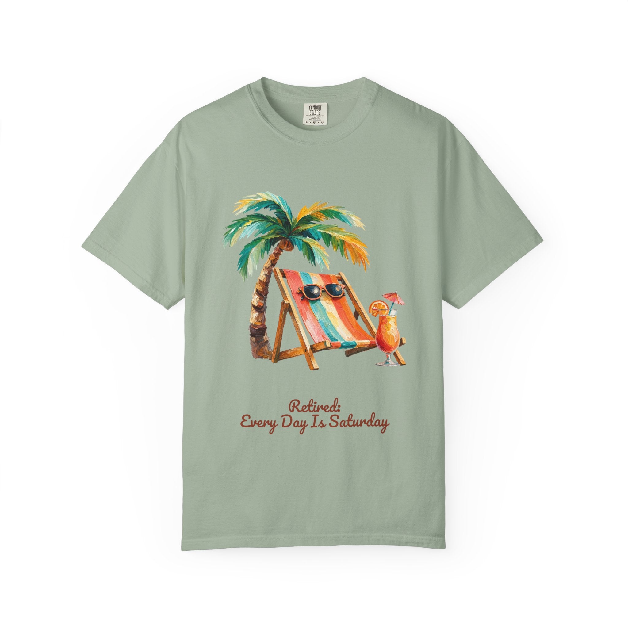 Retired Every Day Is Saturday Shirt, Funny Retirement Tee, Retirement Party Gift, Beach Relax Sweatshirt