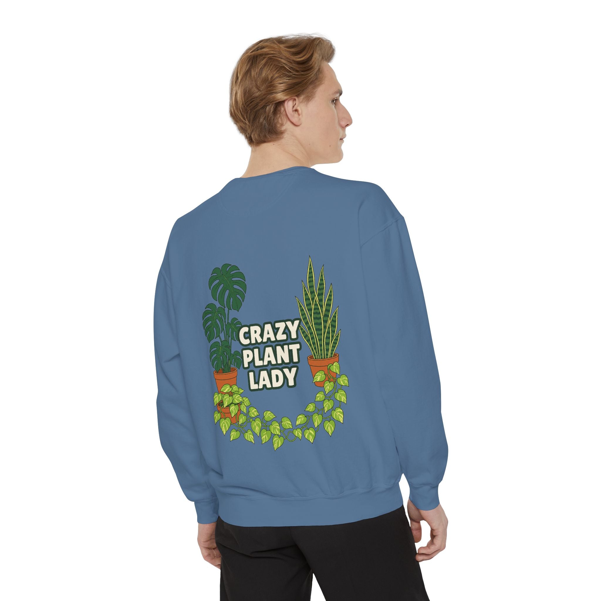 Crazy Plant Lady Shirt, Plant Mom Tee, Houseplant Lover Gift, Gardening Plant Sweatshirt