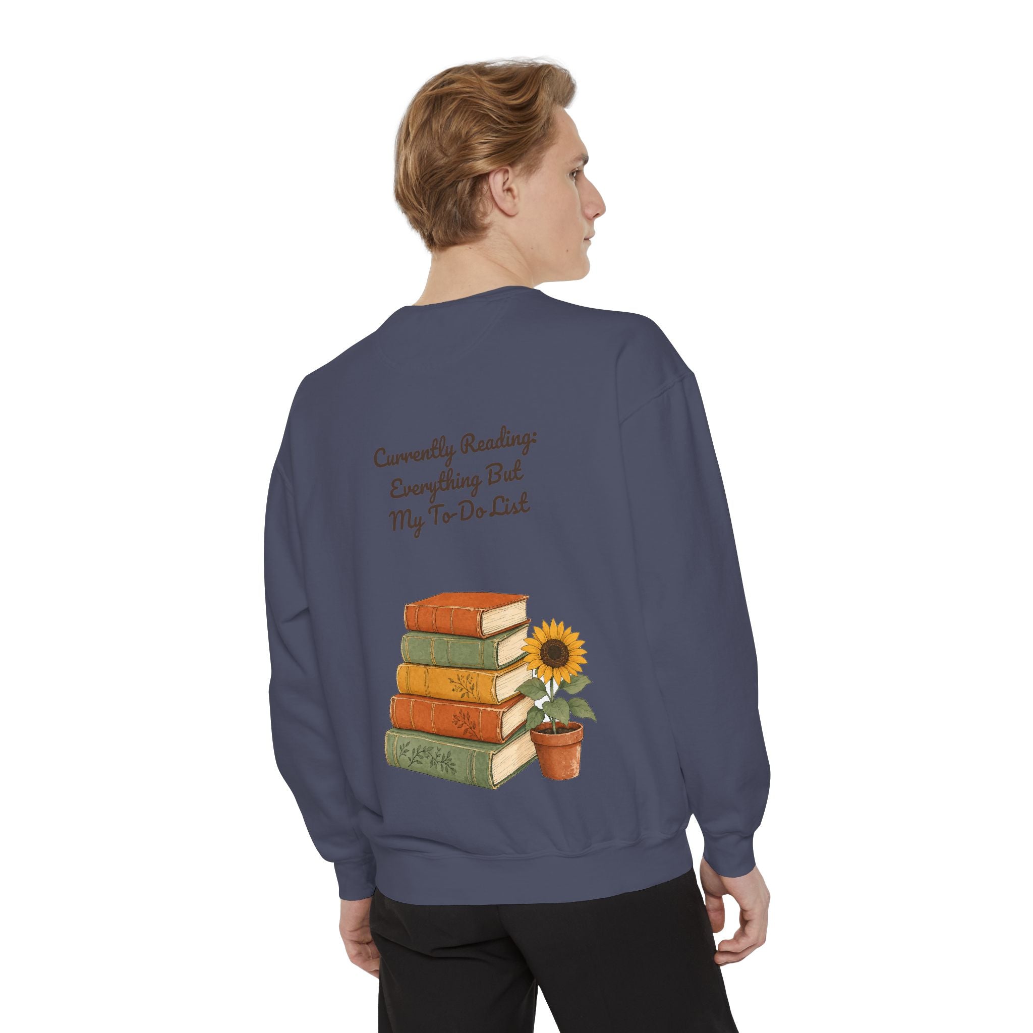 Currently Reading Everything But My To-Do List Shirt, Funny Bookish Tee, Book Lover Reader Gift