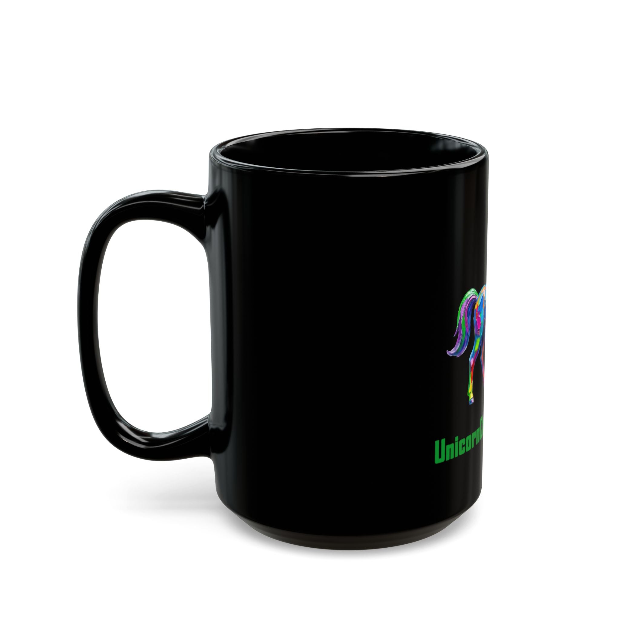 Rainbow Unicorn Coffee Mug — Colorful Unicorn Gift Mug (15 oz)