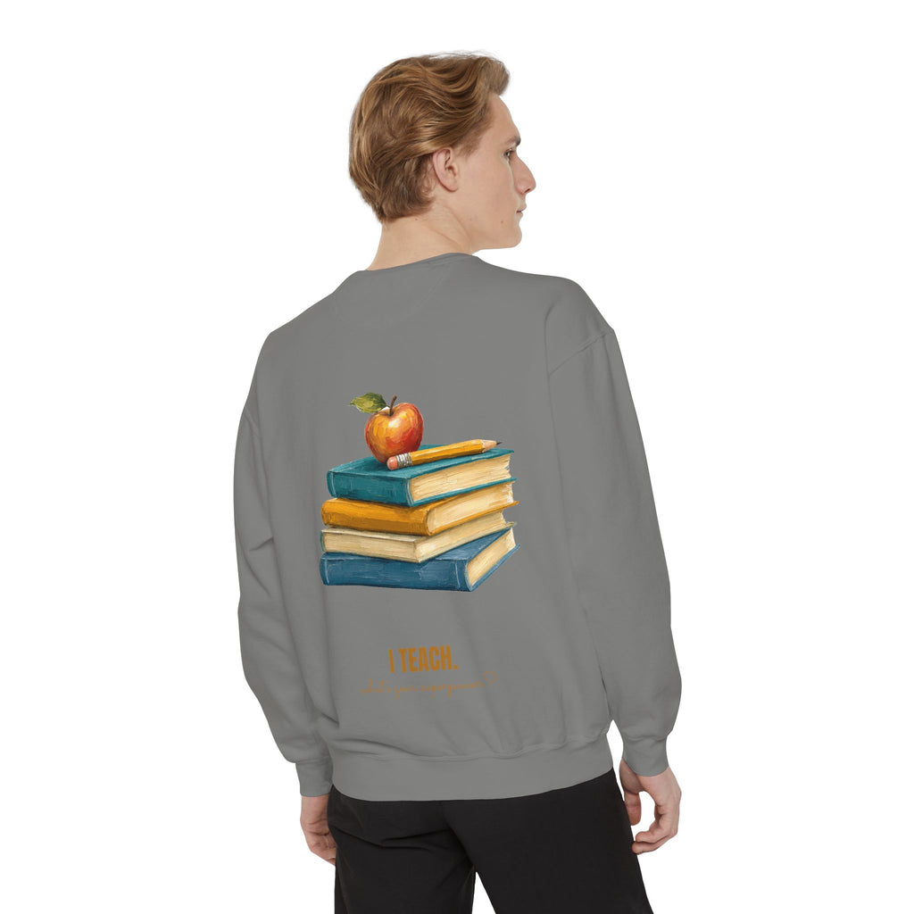 Teacher Shirt, I Teach What's Your Superpower Tee, Teacher Appreciation Gift, Painterly Back to School Sweatshirt