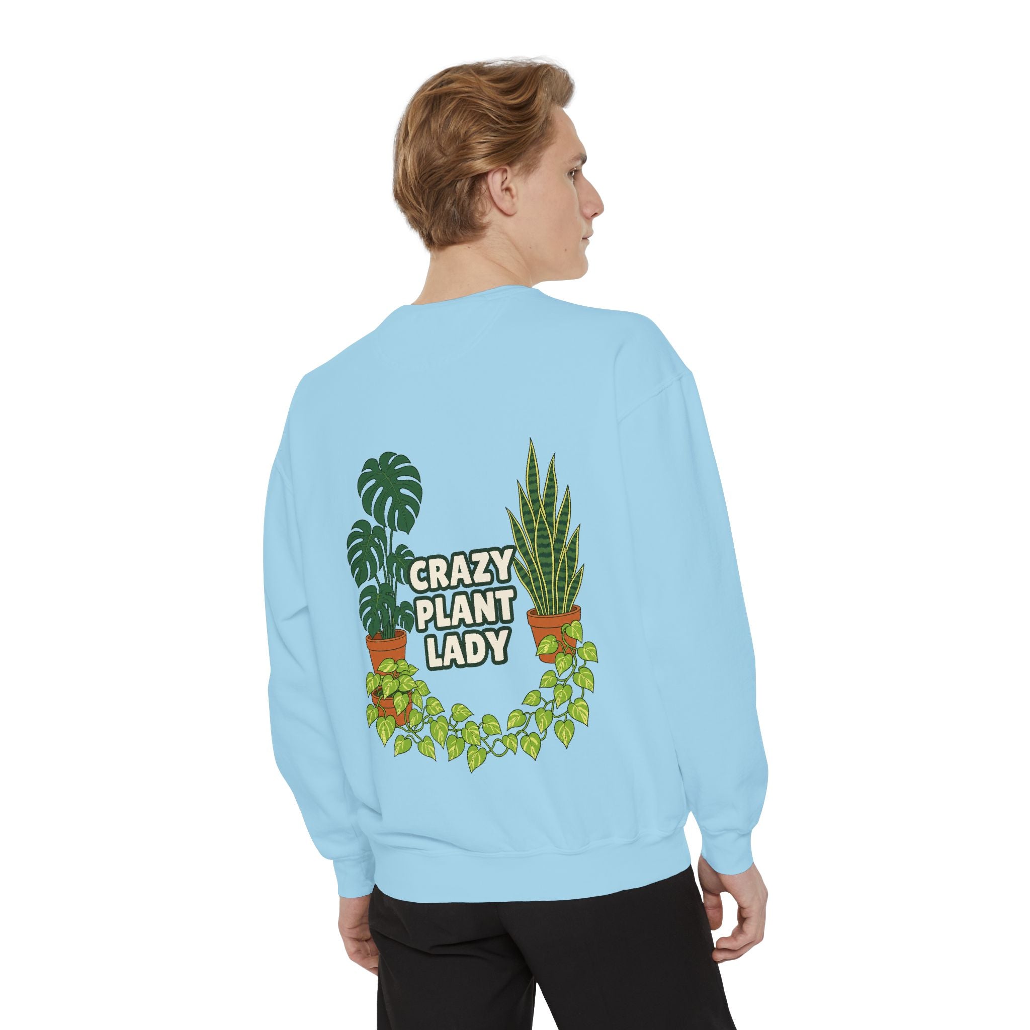 Crazy Plant Lady Shirt, Plant Mom Tee, Houseplant Lover Gift, Gardening Plant Sweatshirt