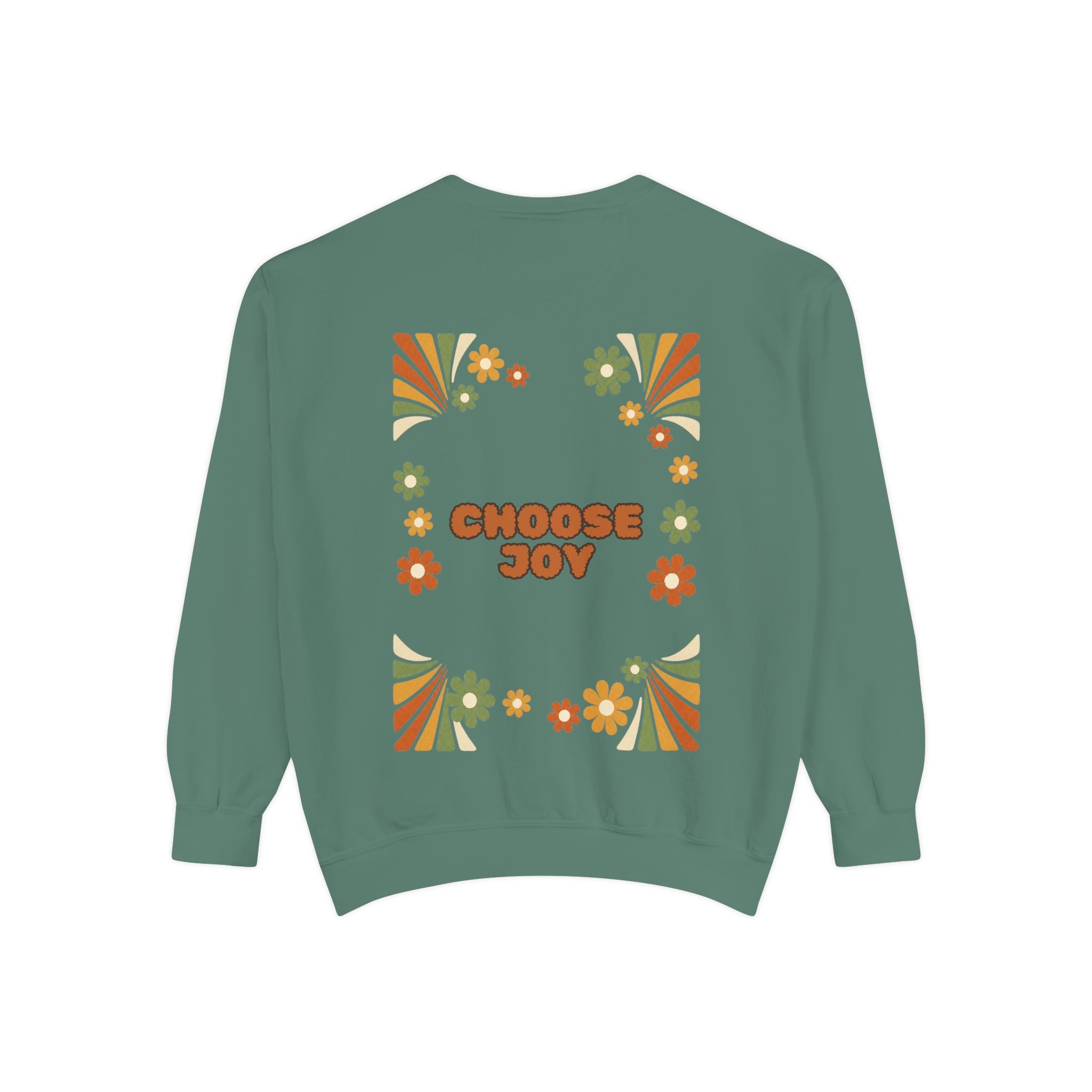 Choose Joy Shirt, Retro Groovy Tee, 70s Aesthetic Gift, Positive Affirmation Sweatshirt