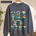 Pacific Northwest Shirt, PNW National Parks Badge Tee, Hiking Camping Gift, Retro Outdoor Adventure Sweatshirt