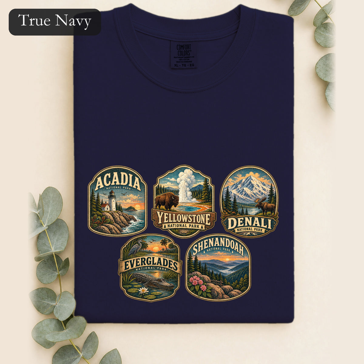 Southwest National Parks Shirt, Desert Badge Tee, Arizona Utah Hiking Gift, Retro Adventure Cactus Sweatshirt