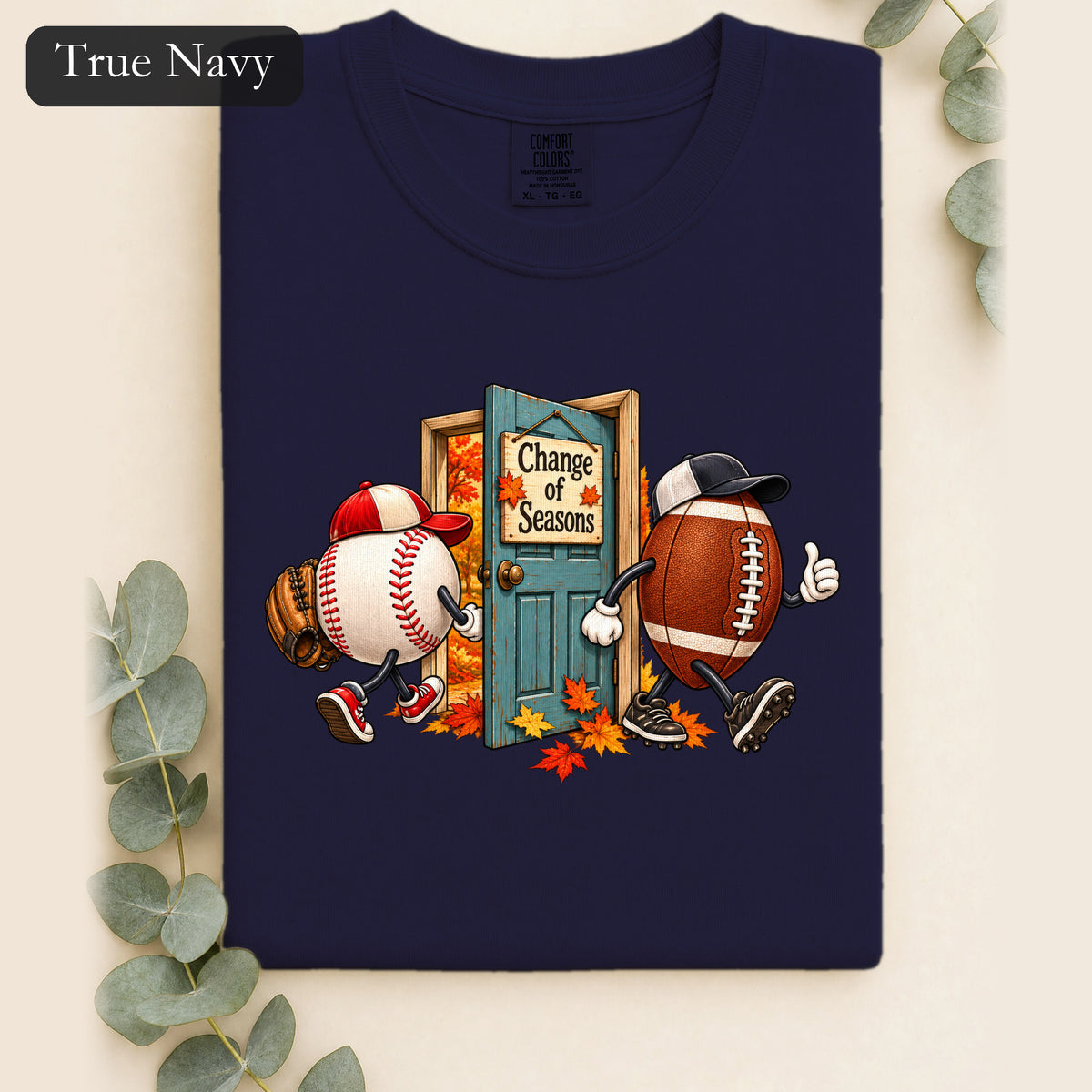 Change of Season Baseball to Football Shirt | Fall Sports