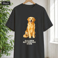 Golden Retriever Mom Shirt, Painterly Golden Dog Mom Tee, Cute Golden Lover Gift, Dog Owner Sweatshirt for Her