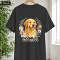 Golden Retriever Dad Shirt, Golden Dad Tee, Dog Dad Gift, Wildflower Dog Lover Sweatshirt, Cute Dog Owner Gift