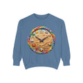 Beach Clock Shirt, Dreamy Coastal Art Tee, Surreal Beach Lover Gift, Summer Ocean Sweatshirt
