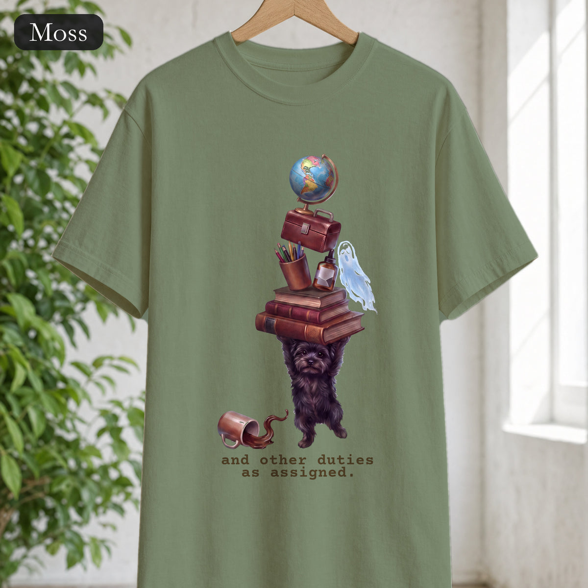 And Other Duties As Assigned Shirt, Funny Paraprofessional Tee, School Staff Dog Tee, Teacher and Teacher Aide Gift