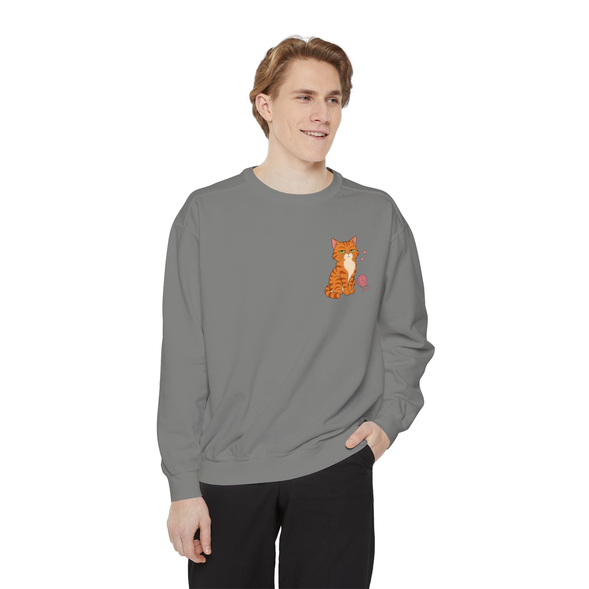 Certified Crazy Cat Lady Shirt, Orange Cat Mom Tee, Ginger Cat Lover Gift, Funny Cat Owner Sweatshirt