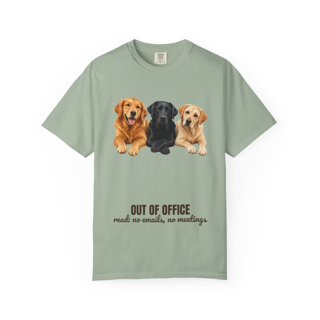 Out of Office Dogs Shirt, No Emails No Meetings Tee, Funny Work Dog Lover Gift, Lazy Weekend Sweatshirt